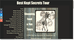 Desktop Screenshot of bestkeptsecretstour.com